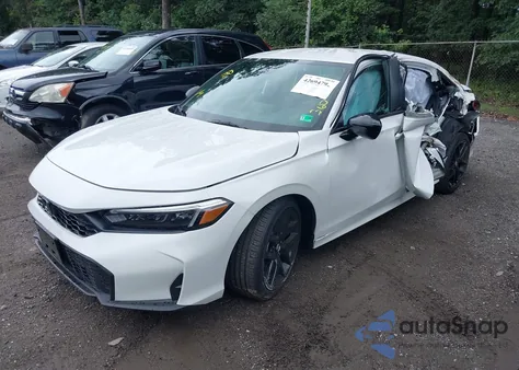 2025 Honda Civic Sport from USA, damaged, VIN 2HGFE2F52SH592379